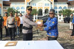 Pemkab Aceh Utara Gelar Apel Pasukan Linmas dan Netralitas ASN