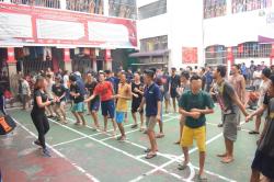 Warga Binaan Rutan Labuhan Deli Rutin Senam Sehat