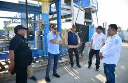 Tinjau Ketersediaan Air, Pjs. Bupati Indramayu Kunjungi Bendungan Salam Darma dan Waduk Cipancuh