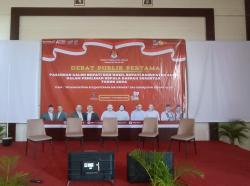 Hari ini KPU Kabupaten Alor Gelar Debat Publik Pertama, Cabup dan Cawabup di Pilkada Serentak 2024