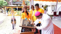 Pjs Bupati Toraja Utara Resmikan Pembangunan Gereja Katolik di Bori' Ranteletok
