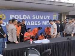 Polrestabes Tembak 80 Tersangka Kejahatan