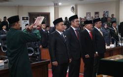 Pimpinan DPRD Subang Resmi Dilantik, Inilah Daftarnya