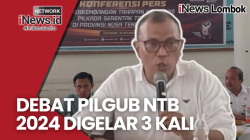 Debat Pilgub NTB 2024 Digelar Tiga Kali, Berikut Jadwalnya