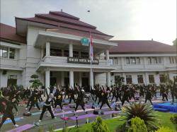 IJTI Korda Malang Raya Gelar Kegiatan Pound With View di Balai Kota Malang