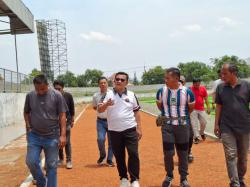 Revitalisasi Stadion Warung Jambu Majalengka, Dedi Supandi Harap Bisa Tingkatkan Prestasi Olahraga 