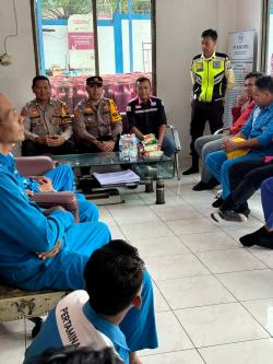 Adakan Kegiatan Cooling System di Kantor SPBBE Dipimpin Langsung Kapolsek Bukit Kapur