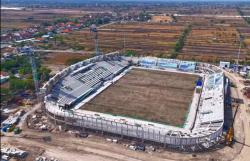 Masuk Pekan Ke-40, Begini Progres Pembangunan Stadion Surajaya