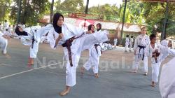 Ratusan Karateka Ikuti Ujian Kyu Inkai Cabang Kota Tegal