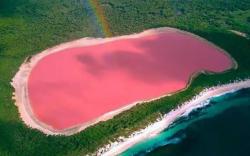 Kisah Danau Hillier, Danau Berwarna Pink Penuh Misteri namun Cantik dan Menarik untuk Dikunjungi