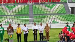 Jokowi Resmikan Stadion Utama Sumatera Utara Senilai Rp587 Milliar