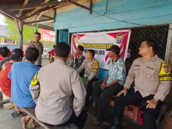 Polsek Adakan Kegiatan FGD, Harap Masyarakat Dapat Bekerjasama Dengan Polisi Jaga Keamanan