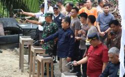 Sinergi Pilkada Damai, Polres Kuansing Gelar Coffee Morning dan Latihan Menembak