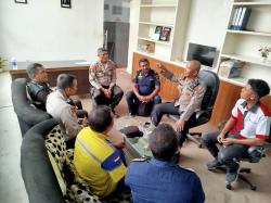 Kapolsek Kawasan Pelabuhan Pimpin Giat Bertempat di Terminal Penumpang Pelabuhan PT Pelindo Dumai