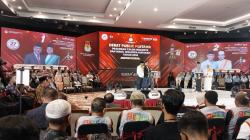 Suasana Debat Perdana Calon Walikota dan Wakil Walikota Mataram