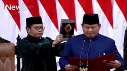 Prabowo Subianto-Gibran Rakabuming Raka Sah Jadi Presiden-Wakil Presidden Periode 2024-2029