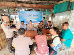 Polsek Dumai Kota Berikan Penyuluhan Kepada Masyarakat Mengenai Kamtibmas Dalam Program Minggu Kasih