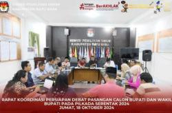 KPU Kabupaten Batu Bara Gelar Jadwal Debat Pasangan Calon Bapati Dan Wakil Bupati Batu Bara