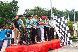 Kapolres Dumai Hadir Dalam Rangka Memperingati HUT TNI ke 79, Kodim 0320 Gelar Prima Run 10K