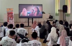 KPU Indramayu Gelar Nobar Film Tepatilah Janji di Momen Hari Santri Nasional 