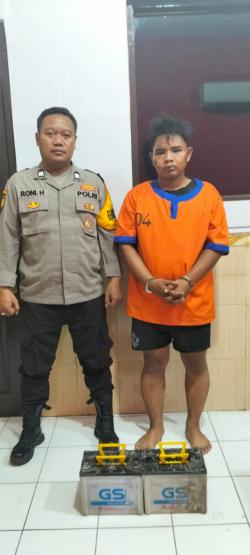 Kepergol Mencuri Aki Mobil, Seorang Pemuda Asal Memganti, Babak Belur Dihakimi Massa