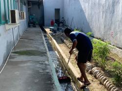 Warga Binaan Rutan Majene Manfaatkan Lahan Kosong untuk Bertani