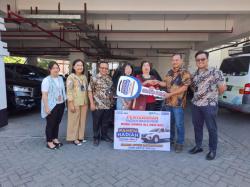 Penjual Spare Part Motor Menang Mobil Dari BRI Rantauprapat