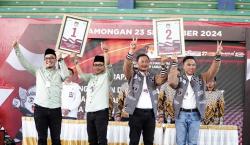 Jelang Debat Publik Perdana Begini Kesiapan KPU Lamongan dan Kedua Kandidat Bupati