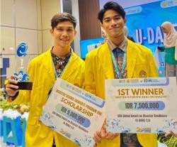 Inovasi Gelang Deteksi Bencana Antar Mahasiswa JTE-PNL Raih Juara 1 di Ajang Internasional U-Dare