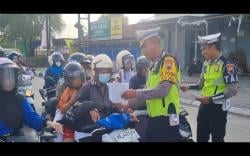 Kaposko Zebra Candi Satlantas Sragen Ajak Pengguna Jalan Aktif Menjaga Keselamatan Lalu Lintas