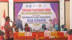 Desa Sebaung Optimis Wakili Kabupaten Probolinggo di Lomba PHBS LBS dan Posyandu Bangga Kencana