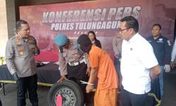 Polisi Tangkap Pelaku Pencurian Modus Tusuk Ban di Tulungagung, Tiga DPO Masih Diburu