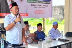 Cawagub Syech Fadhil Bersilaturahmi Dengan Tokoh Masyarakat di Aceh Barat