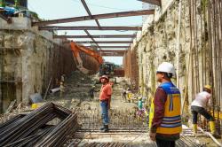 Ditargetkan Selesai Desember, Pembangunan Underpass H.M. Yamin Sudah 81,7 Persen