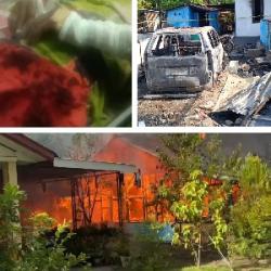 3 Rumah di Alor Terbakar, Diduga Dipicu Api Saat Istri Nekat Bakar Suami Sedang Tidur Pakai Bensin