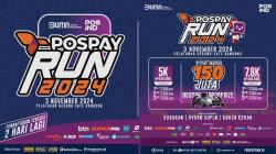 Pendaftaran Pospay Run 2024 Tinggal 2 Hari Lagi, Buruan Beli Tiket Jangan Sampai Kehabisan