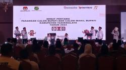 Debat Perdana Calon Bupati dan Wakil Bupati Tasikmalaya