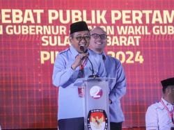 Paslon ABM-Arwan Kompak Dan Tampil Percaya Diri Dalam Debat Perdana