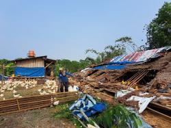 Kandang Ayam di Lebak Hancur Diterjang Puting Beliung, Kerugian Capai Rp400 Juta