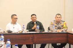 Rapat Koordinasi Polres Dumai dan KPU Persiapan Debat Publik, Kapolres: Pentingnya Dukungan Keamanan