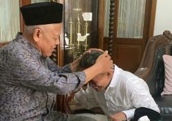 Paslon EDUN dapat Dukungan dan Doa dari Sesepuh Ponpes Riyadlul Huda