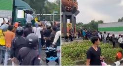 Ugal-ugalan, Sopir Truk Kontainer Tabrak Puluhan Kendaraan di Tangerang