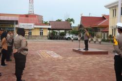 Polres Dumai Gelar Apel Kesiapan Pengamanan Debat Publik Calon Walikota