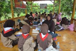 Siswa Istimewa Belajar dan Kembangkan Diri di Kawasan Eduwisata Agrimania Indramayu