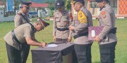 Polres Bolmut Lakukan Mutasi Kabag SDM