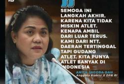 Anita Gah Kecam Program Naturalisasi PSSI, Sebut NTT sebagai Gudang Atlet