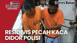 Residivis Pencurian Modus Pecah Kaca Mobil Didor Polisi