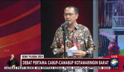 Debat Perdana Pilbup Kobar, Ketua KPU: Perang Gagasan Membangun Kobar Lebih Maju