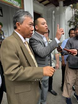 Sidang Gugatan PT Jaya Beton Indonesia, Bambang H. Samosir, SH, MH, Minta Majelis Hakim Adil