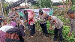 Sinergi Polisi dan Petani, Dukung Ketahanan Pangan di Pangkalan Kerinci Jelang Pilkada